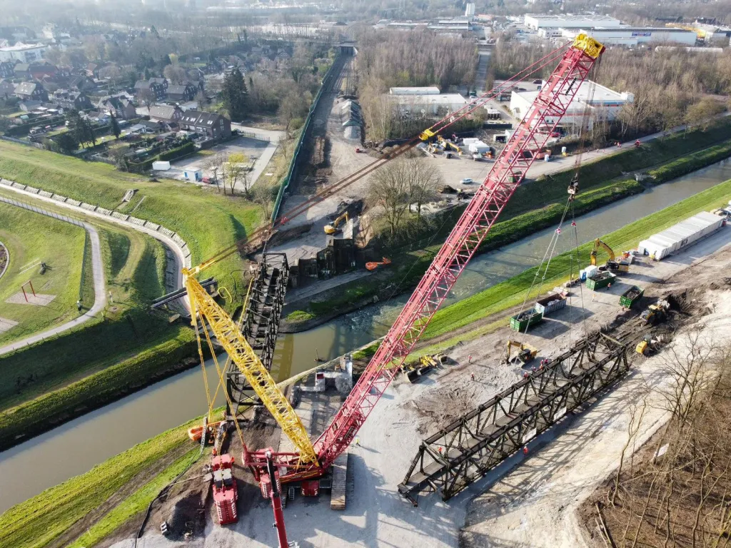Nach so langer Zeit werden 3 110 Jahre alte Brücken recycelt.